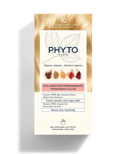 PHYTOCOLOR® - 10 أشقر فاتح للغاية