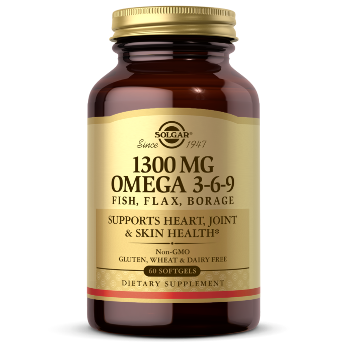 OMEGA 3-6-9, 1300 MG  - 60 SOFTGELS