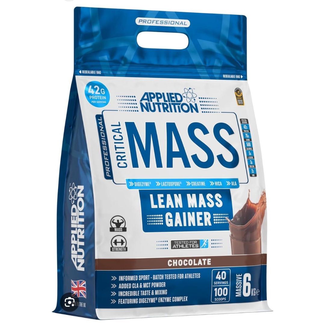 Critical Mass Professional (4 نكهات) - Lean Mass Gainer 6kg | 40 وجبة