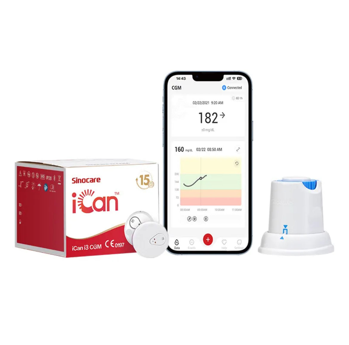 Sinocare Ican Cgm sensor I3