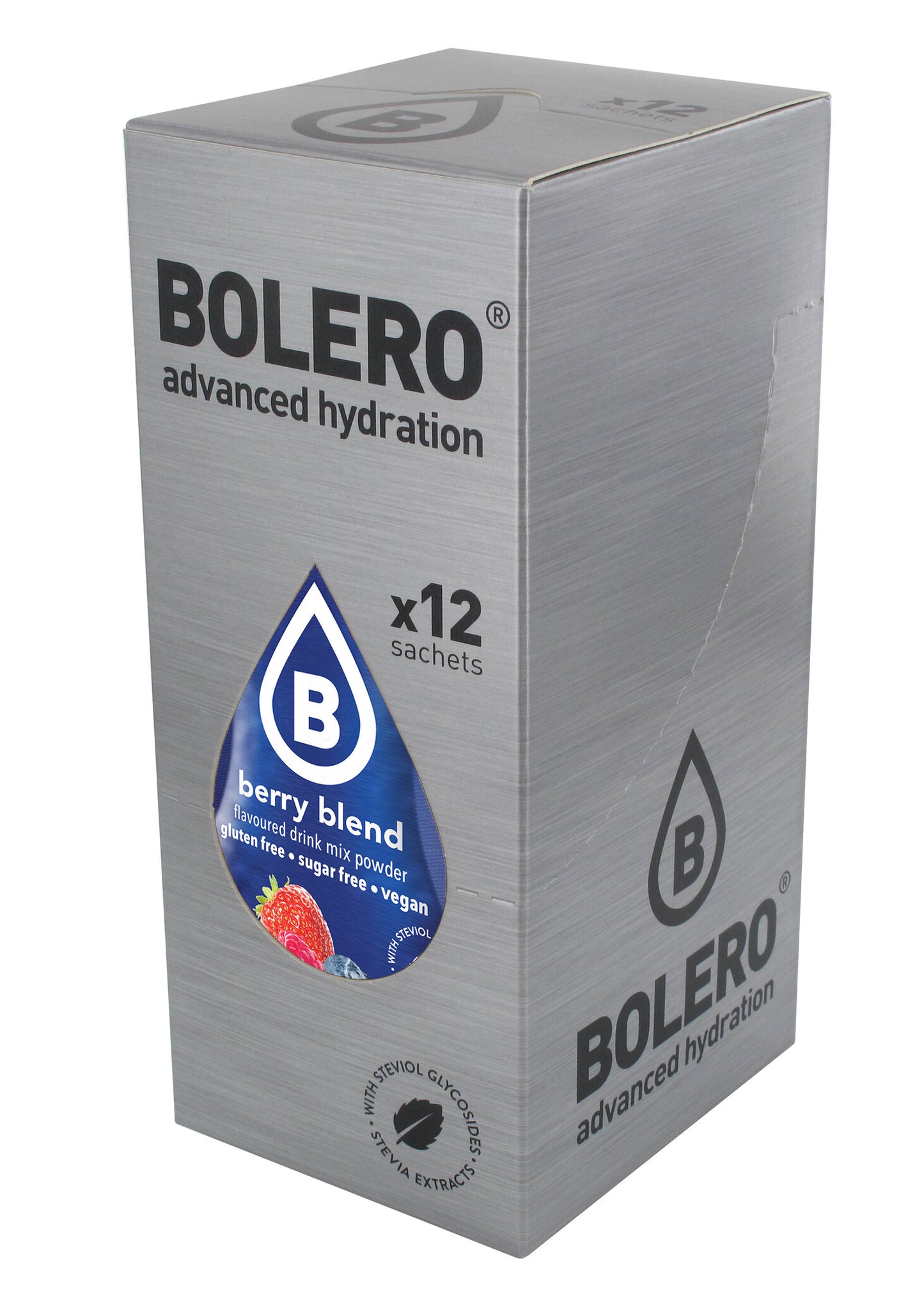 Bolero®Advanced Hydration - مزيج التوت | 9 جرام | 1,5 لتر (12 كيسًا)