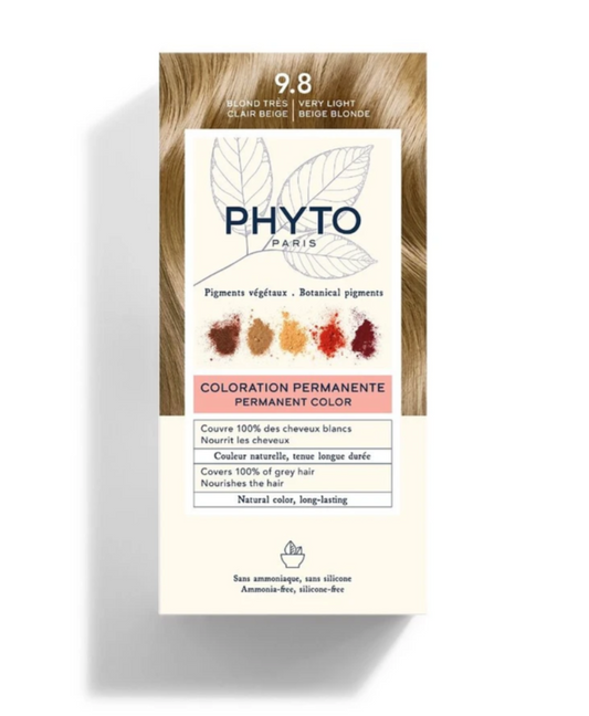 PHYTOCOLOR® - 9.8 أشقر بيج فاتح جدًا 