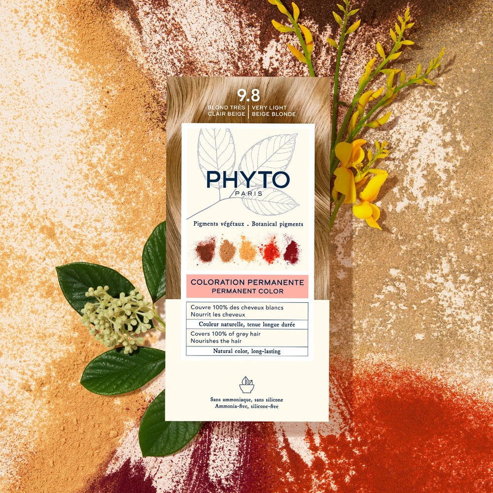 PHYTOCOLOR® - 9.8 أشقر بيج فاتح جدًا 