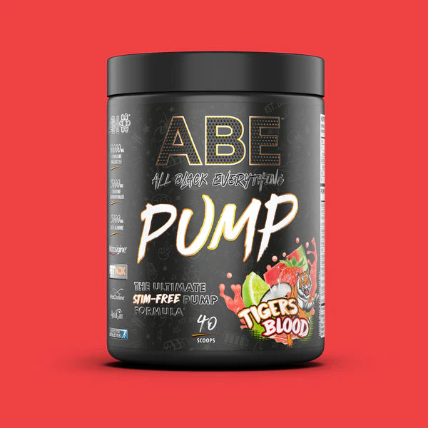 ABE Pump Zero Stim Pre-Workout - (3 نكهات) - 500 جرام