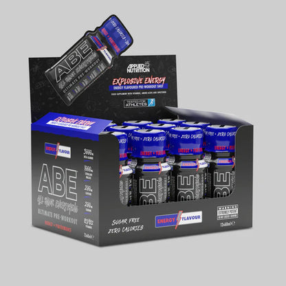 مشروب ABE Ultimate Pre Workout Shot (4 نكهات) - 60 مل