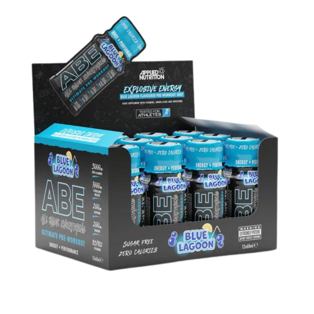 مشروب ABE Ultimate Pre Workout Shot (4 نكهات) - 60 مل