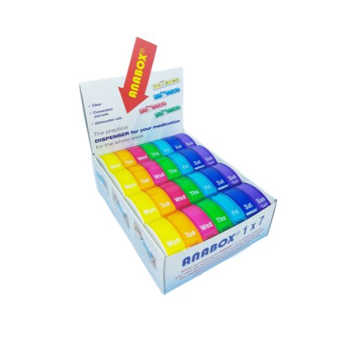 ANABOX® 1 x 7– pastel