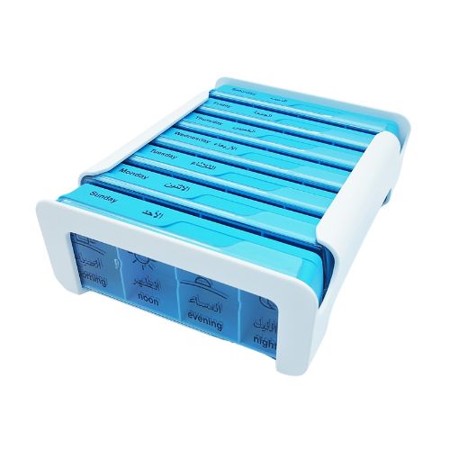 ANABOX® 7 Days COMPACT- light turquoise
