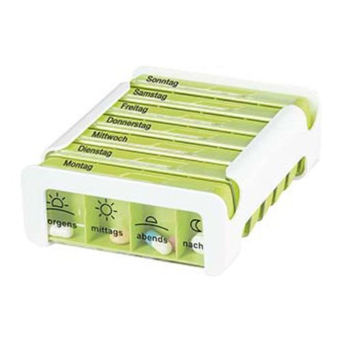 ANABOX® 7 Days COMPACT - yellow-green