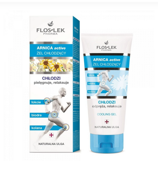ARNICA ACTIVE Skin care gel COOLING - 200 ml - Floslek