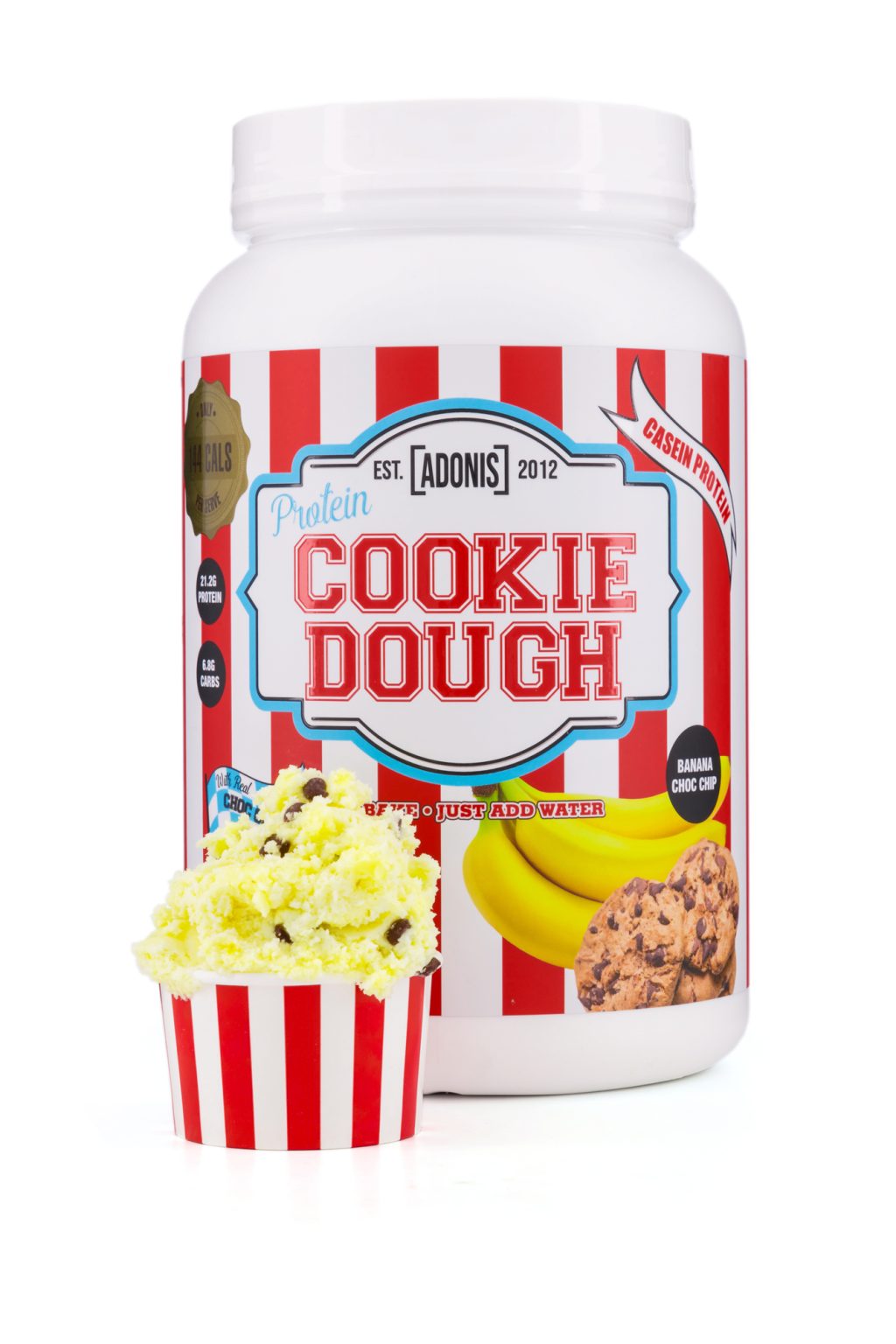 PROTEIN COOKIE DOUGH (Casein Protein) – (12 Flavors) - 1Kg | 25 Servings