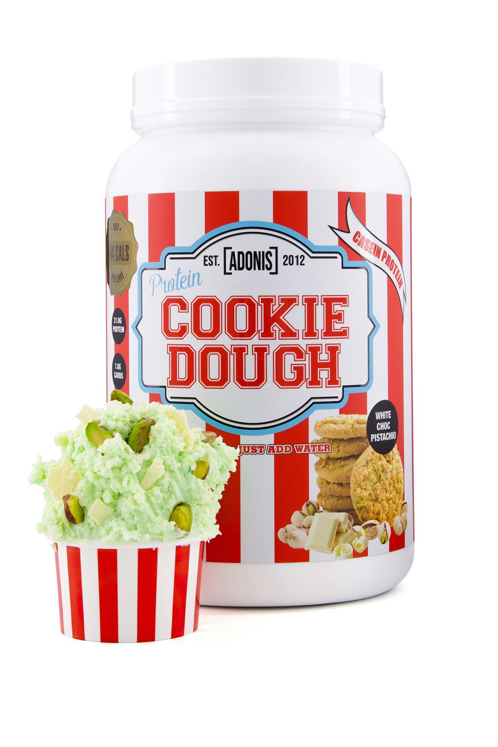 PROTEIN COOKIE DOUGH (Casein Protein) – (12 Flavors) - 1Kg | 25 Servings