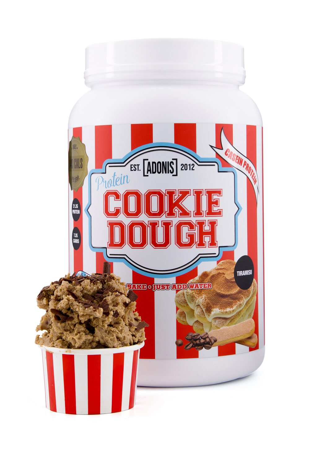 PROTEIN COOKIE DOUGH (Casein Protein) – (12 Flavors) - 1Kg | 25 Servings