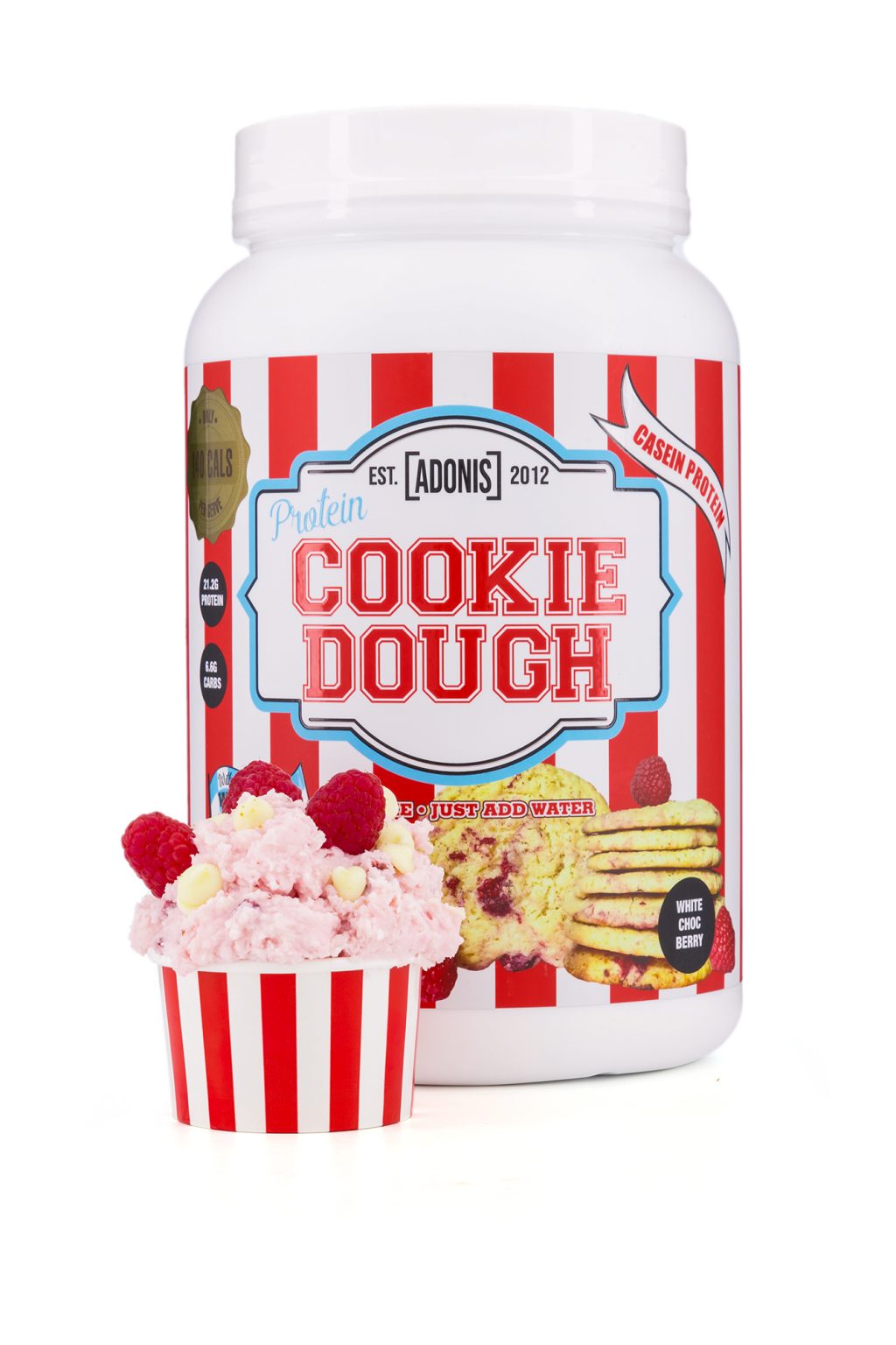 PROTEIN COOKIE DOUGH (Casein Protein) – (12 Flavors) - 1Kg | 25 Servings