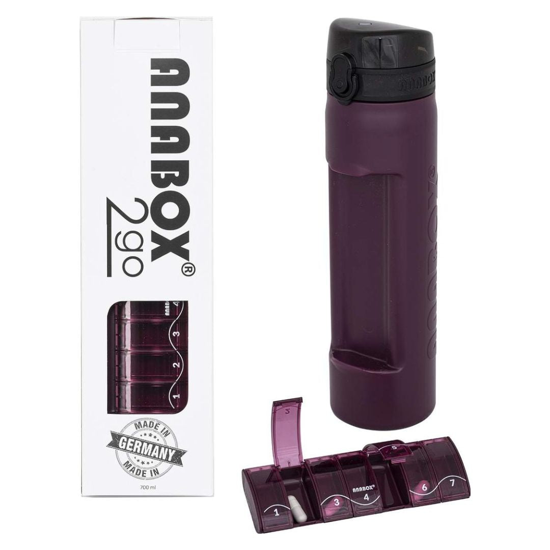 ANABOX® 2GO - 1 bottle, 1 doser with 7 intake times