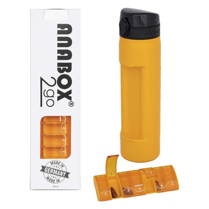 ANABOX® 2GO - 1 bottle, 1 doser with 7 intake times
