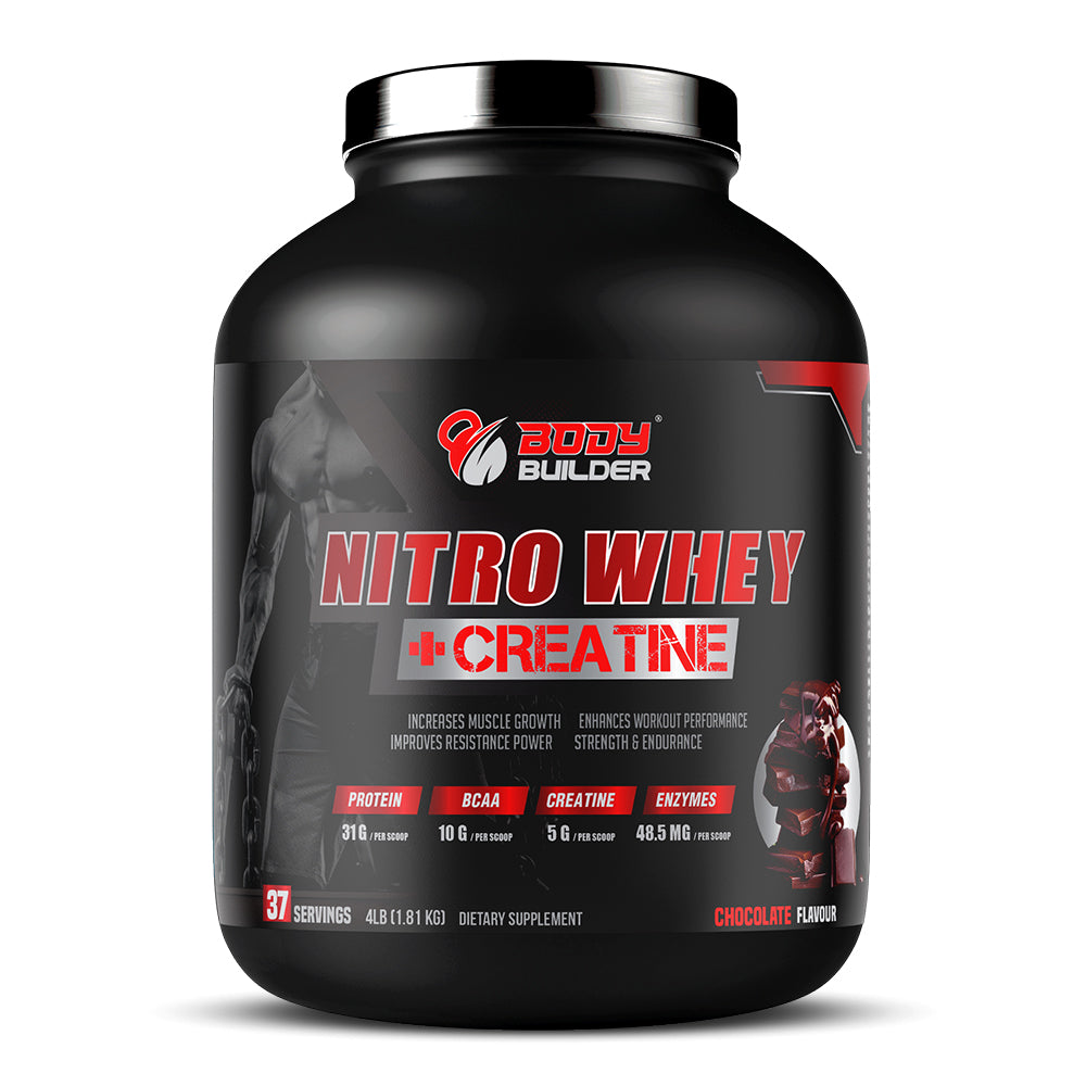 Nitro Whey + Creatine (3 Flavors) - 1.8kg | 37 Servings