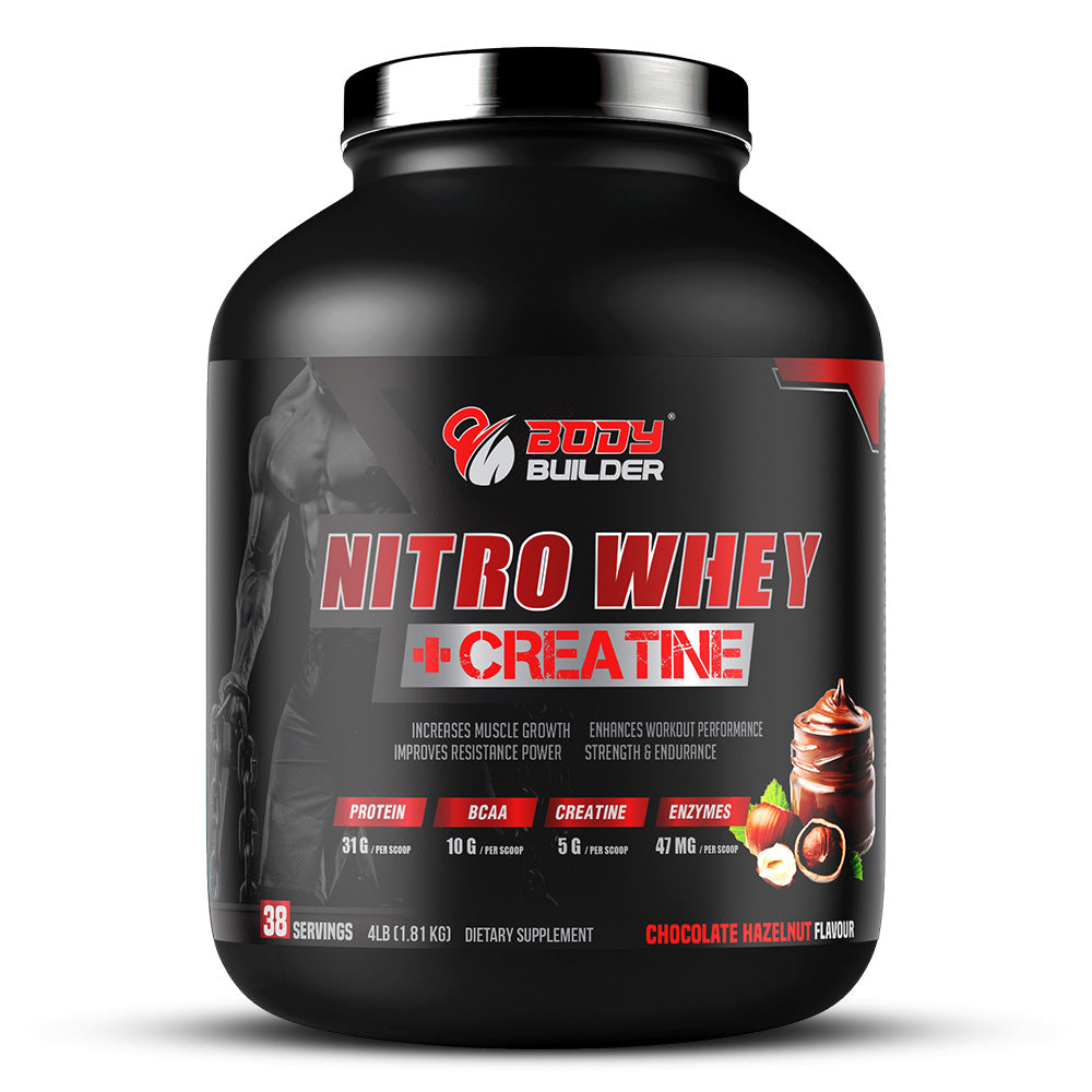 Nitro Whey + Creatine (3 Flavors) - 1.8kg | 37 Servings