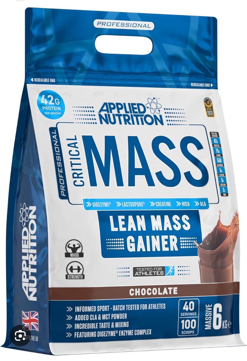 Critical Mass Professional (4 نكهات) - Lean Mass Gainer 6kg | 40 وجبة