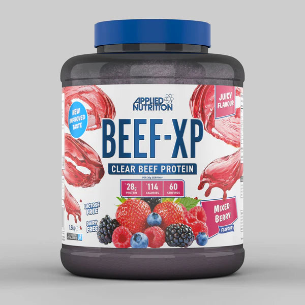 بروتين لحم البقر الشفاف المحلل بالماء من BEEF-XP - (8 نكهات) 1.8 كجم | 60 وجبة