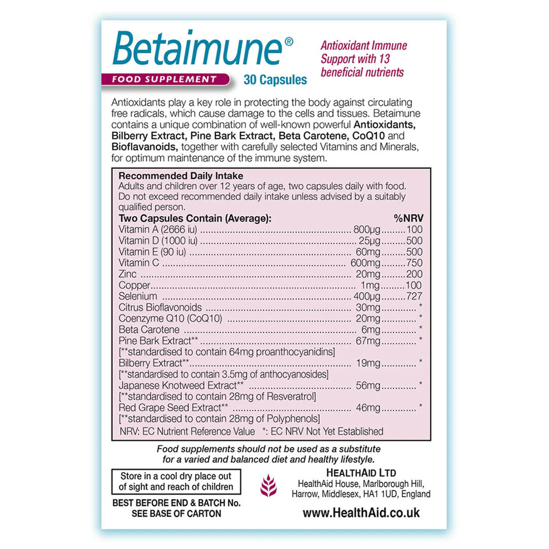 Betaimune® - 30 Capsules