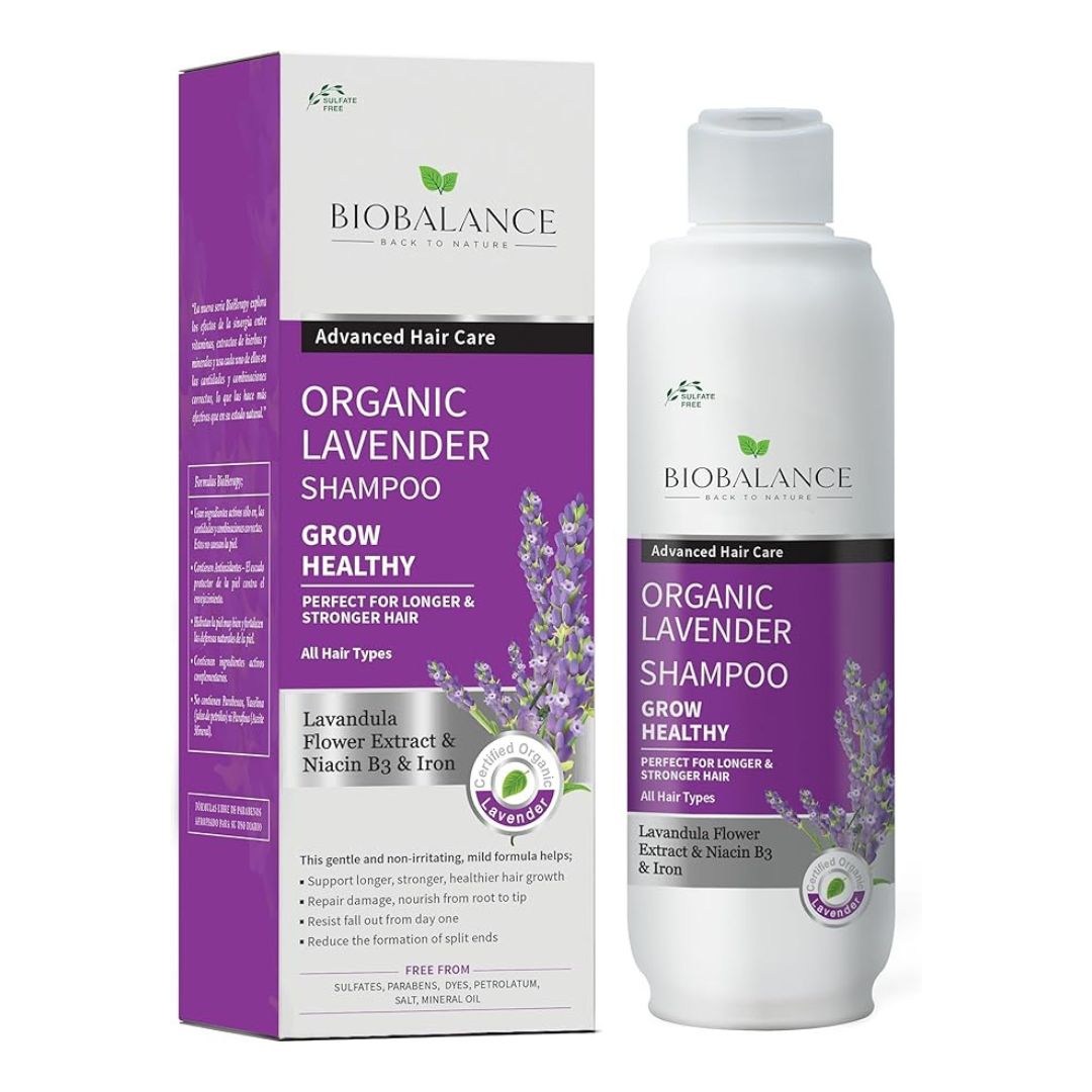 Bio Balance Organic Lavender Shampoo for longer, stronger hair330 ml