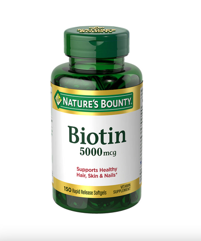 Biotin 5000 mcg -  150 Softgels