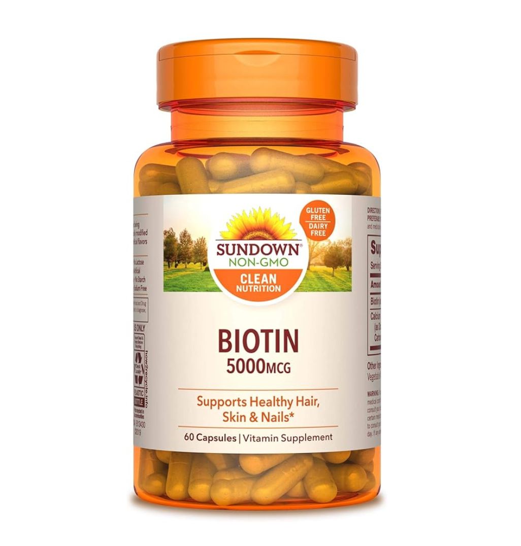 Biotin 5000 mcg - 60 Capsules