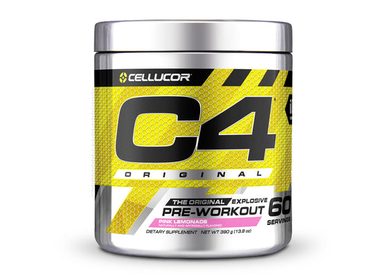 C4 ORIGINAL PRE-WORKOUT EXPLOSIVE ENERGY - PINK LEMONADE - 390g | 60 SERVINGS