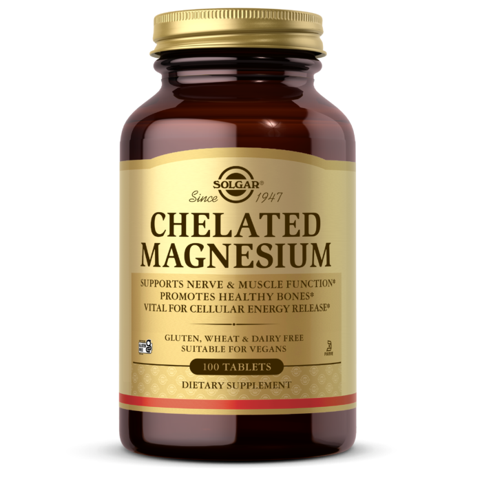 CHELATED MAGNESIUM - 100 TABLETS