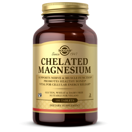 CHELATED MAGNESIUM - 100 TABLETS