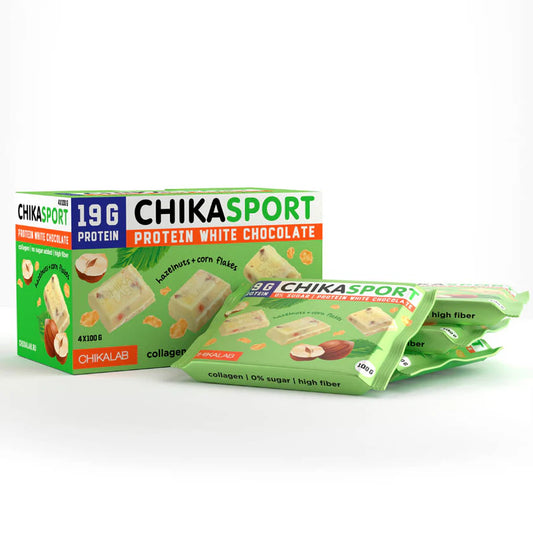 ChikaSport Protein White Chocolate 100g (2 Flavors)