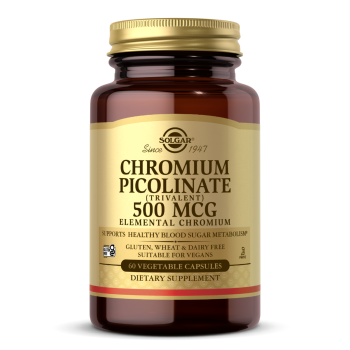 كروميوم بيكولينات 500 ميكروجرام - 60 كبسولة نباتية