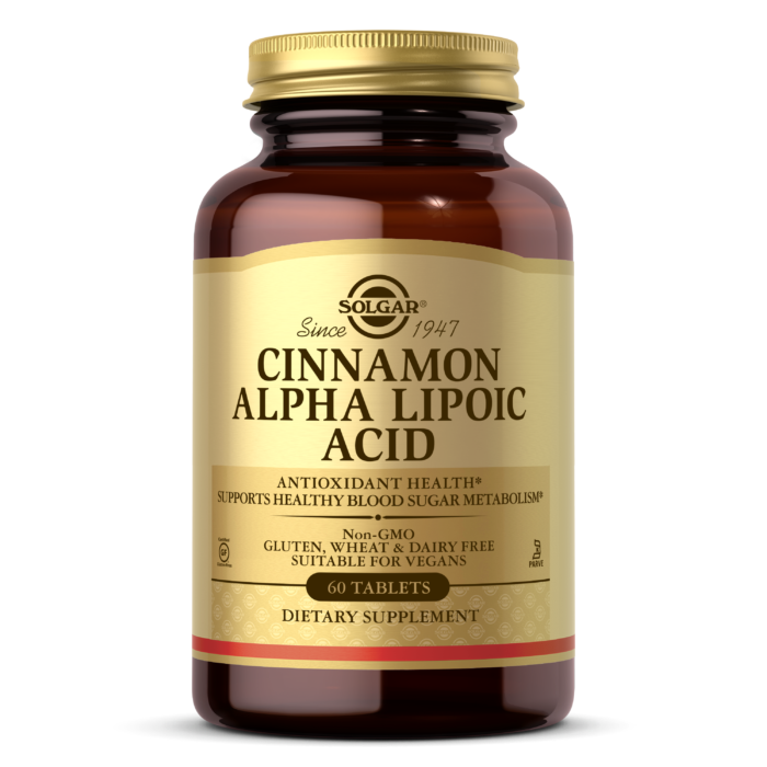 CINNAMON ALPHA LIPOIC ACID - 60 TABLETS