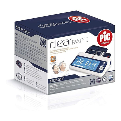 Clear Rapid Blood pressure monitor with XL display