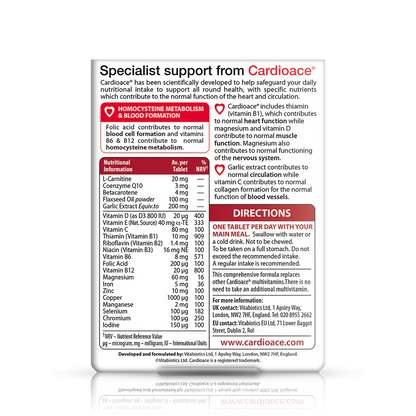 Cardioace Original - 30 Tablets