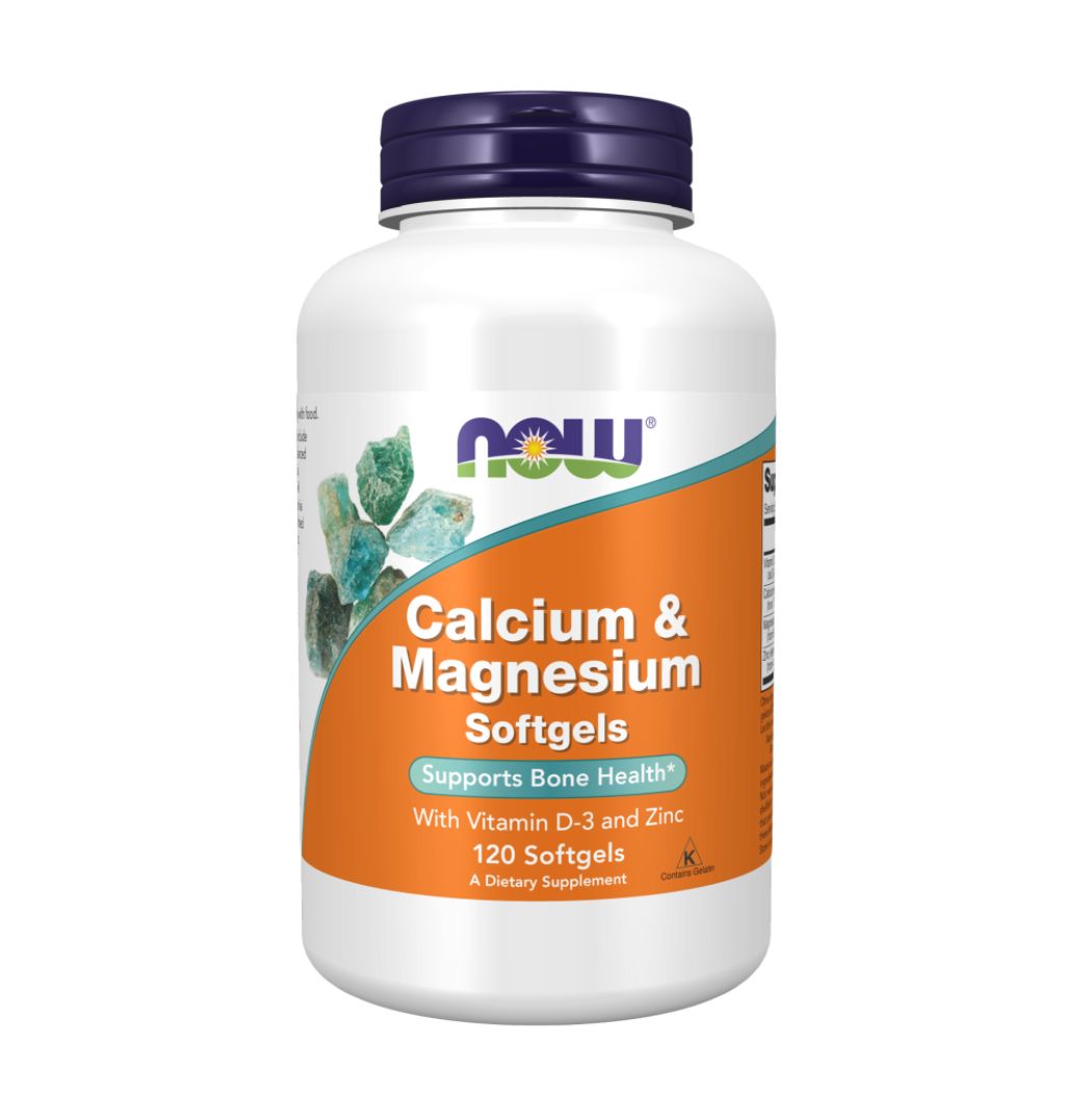 Calcium, Magnesium & Vitamin D - 120 Softgels