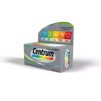 Centrum Silver +50 with Lutein  - 100 Tablets