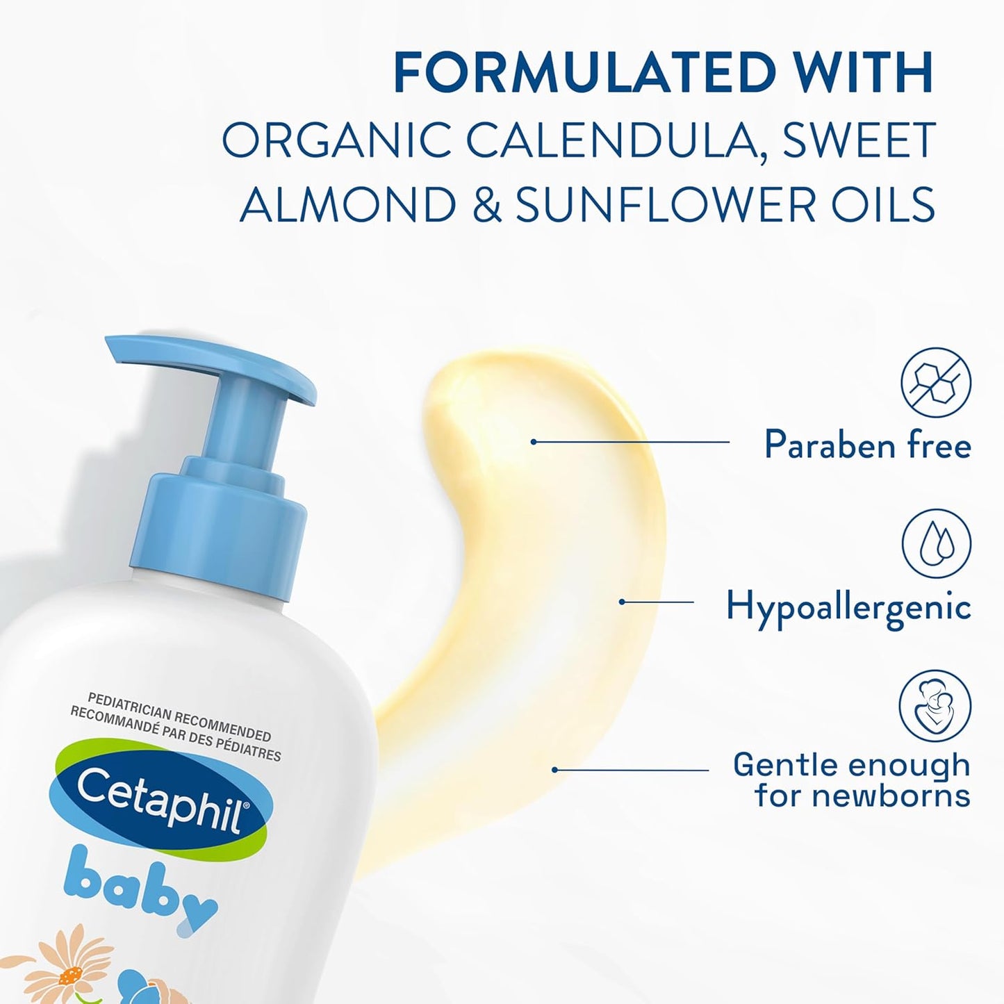 Cetaphil Baby Calendula Daily Lotion 400ml - For Gentle Hydration