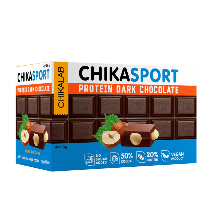 ChikaSport Protein Dark Chocolate 100g (3 Flavors)