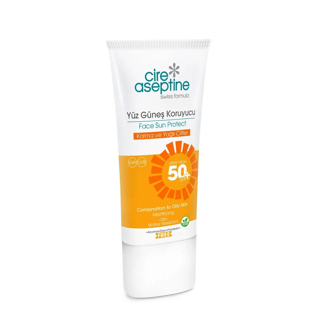 Cire Aseptine Facial Sunscreen For Combination and Oily Skin 50 SPF 50 ml