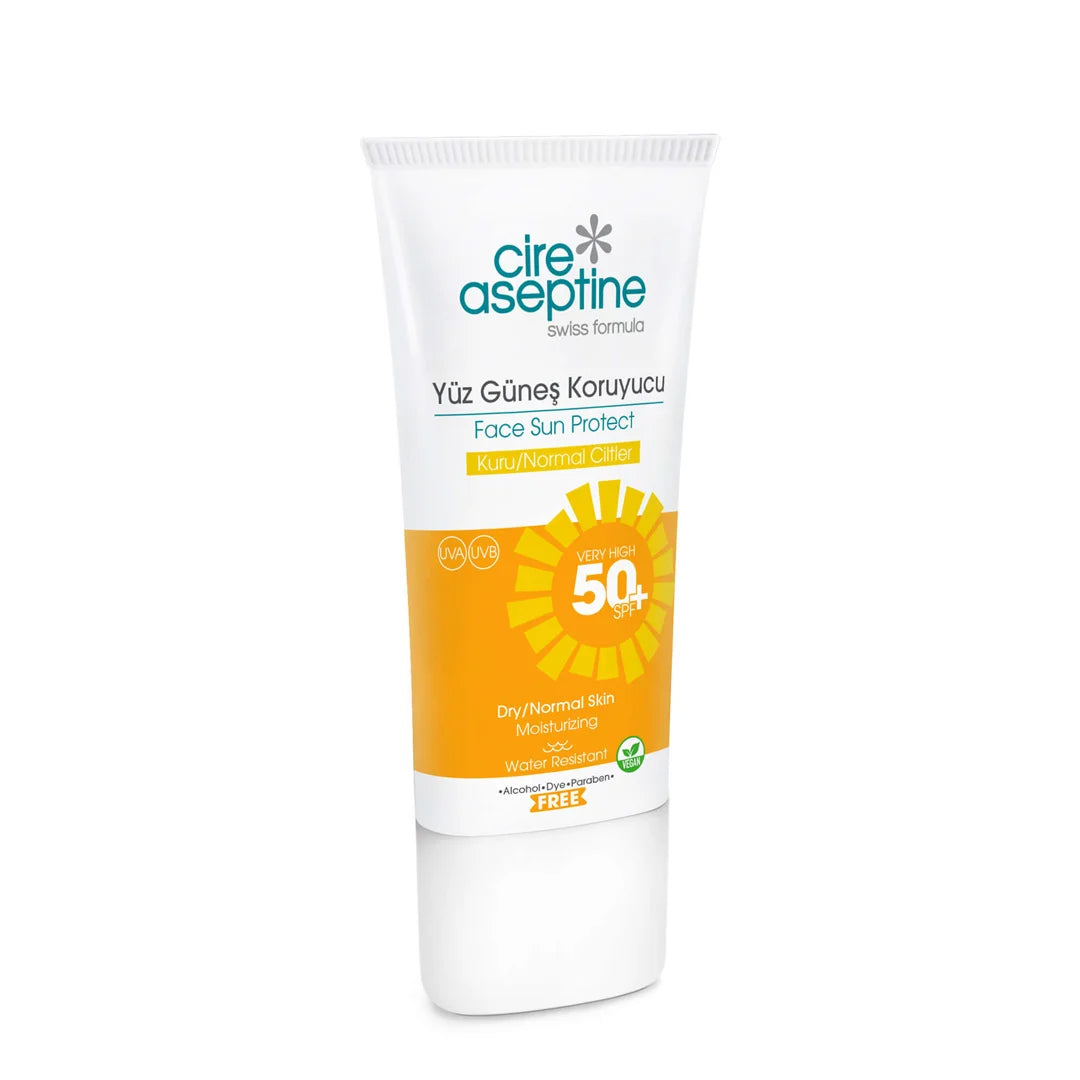 Cire Aseptine Facial Sunscreen For Dry and Normal Skin 50 SPF 50 ml