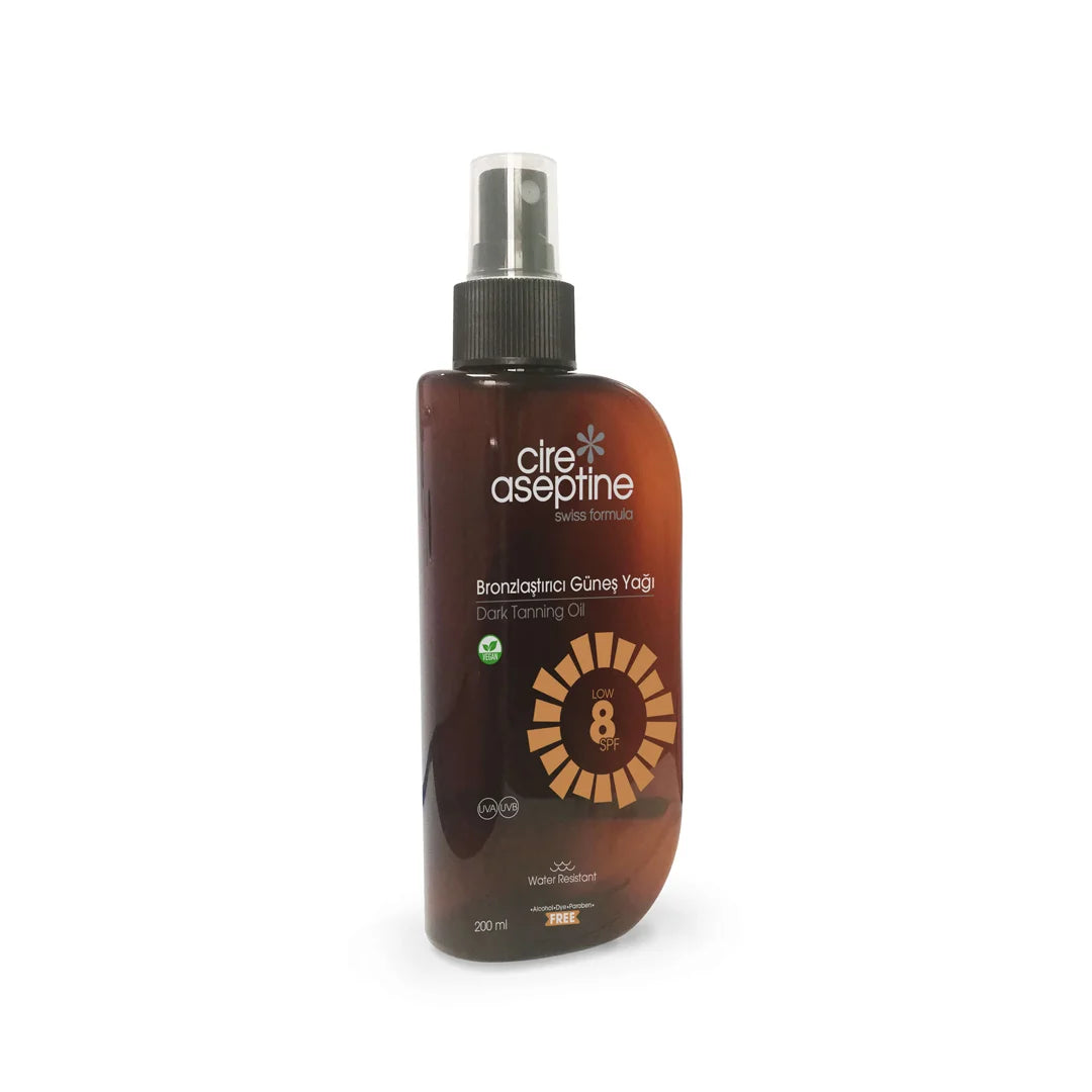 Cire Aseptine Tanning Oil 8 SPF 200 ml