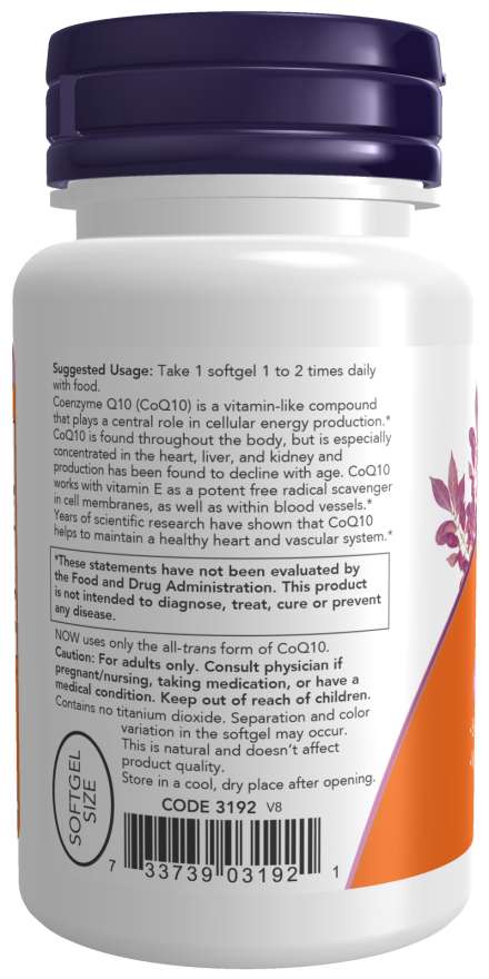 CoQ10 50 mg (+Vitamin E & Selenium) - 50 Softgels