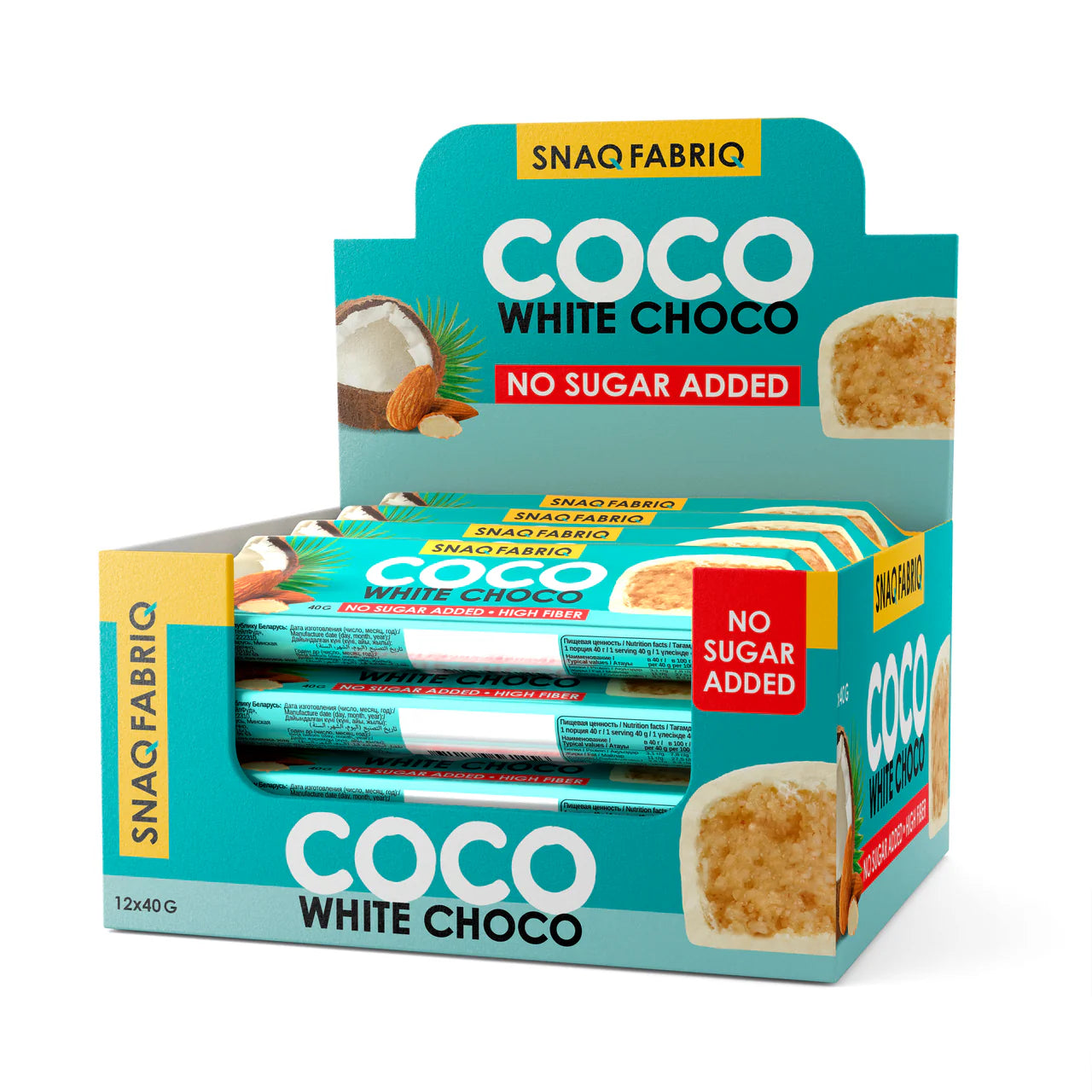 Coconut Bars 40g (4 Flavors)