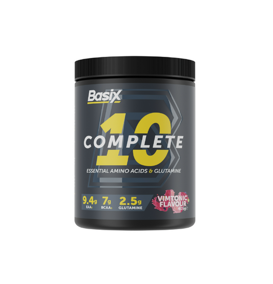 مجموعة Complete 10 EAAs &amp; Glutamine - VIMTOMIC - 405 جرام | 30 وجبة