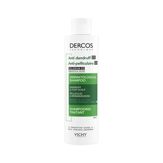 Dercos Anti-Dandruff Shampoo For Normal To Oily Hair 200ml