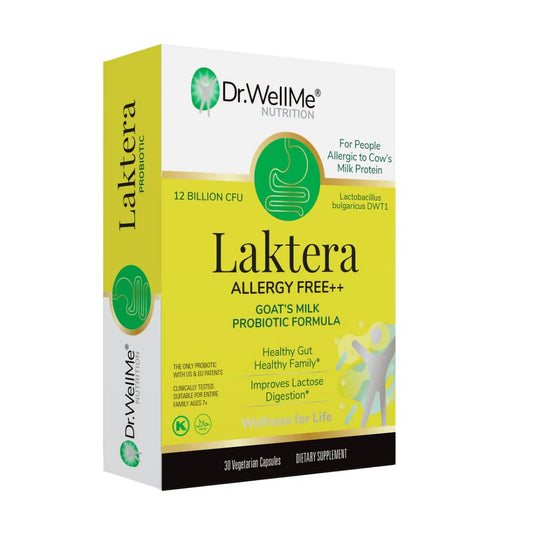 Dr. WellMe Laktera Capsules Allergy Free+ 30 Capsules