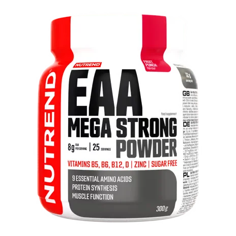 مسحوق EAA Mega Strong - (4 نكهات) - 300 جرام