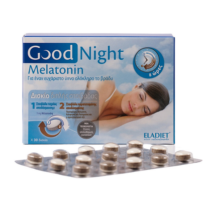 Eladiet Good Night Melatonin 30 tabs